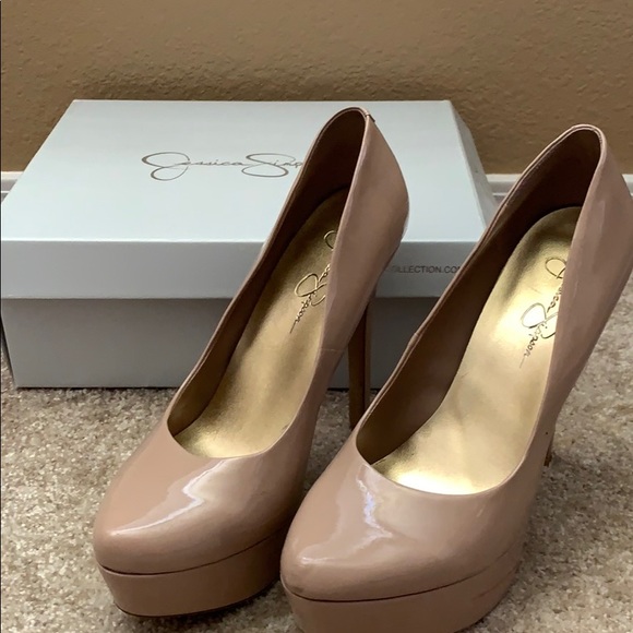 Platform nude pumps - Picture 1 of 1